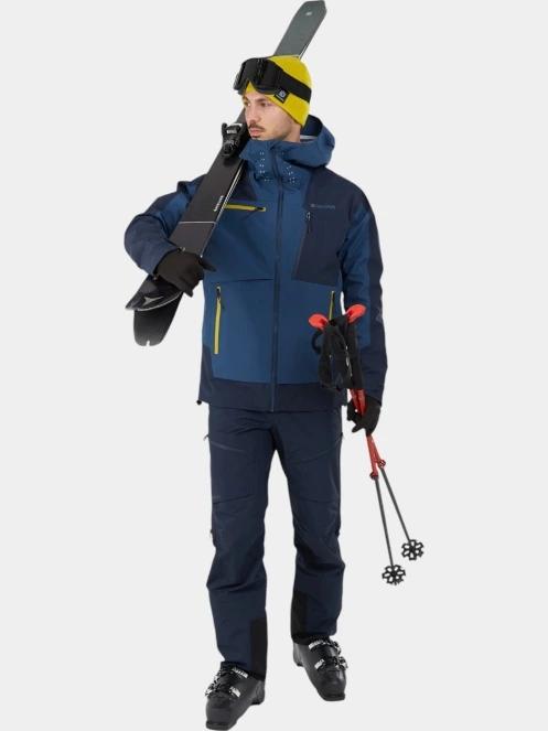 Fundango Manota 3L Shell Jacket férfi síkabát kék színben 4