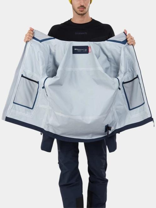 Fundango Manota 3L Shell Jacket férfi síkabát kék színben 5