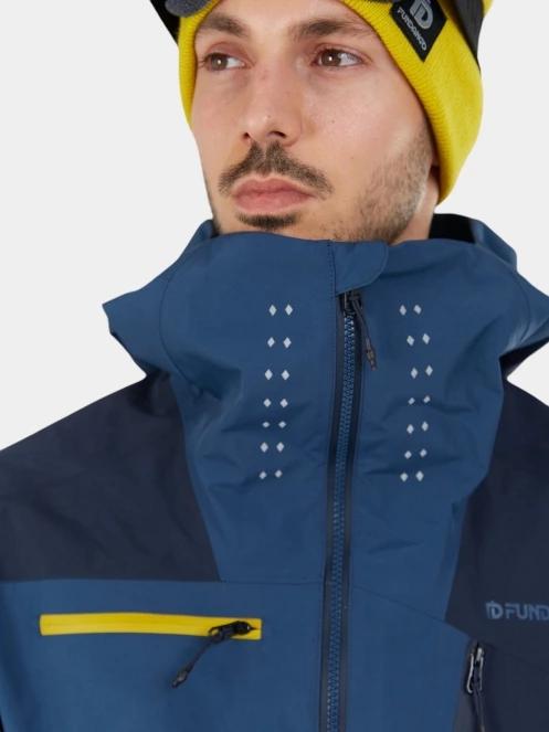 Fundango Manota 3L Shell Jacket férfi síkabát kék színben 8