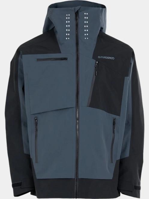 Fundango Manota 3L Shell Jacket férfi síkabát szürke színben 11