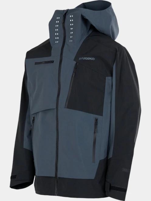 Fundango Manota 3L Shell Jacket férfi síkabát szürke színben 12