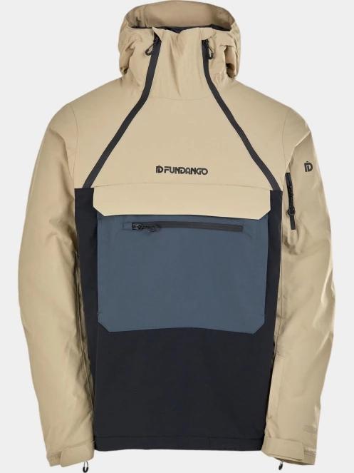 Fundango Hydra ECO Anorak férfi síkabát homok színben 9
