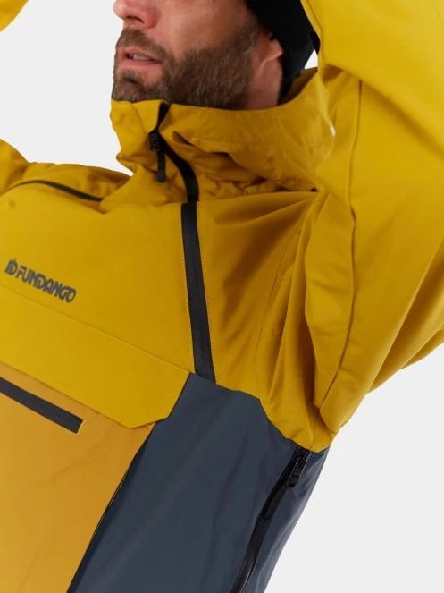 Fundango Hydra ECO Anorak férfi anorák sárga színben 8