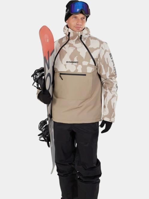 Fundango Hydra ECO Anorak férfi anorák homok színben 4