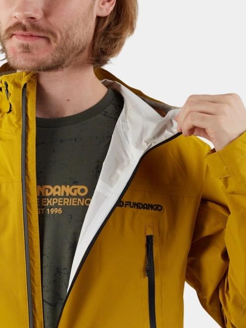 Fundango Piorini II  Waterproof Jacket férfi esőkabát sárga színben 8