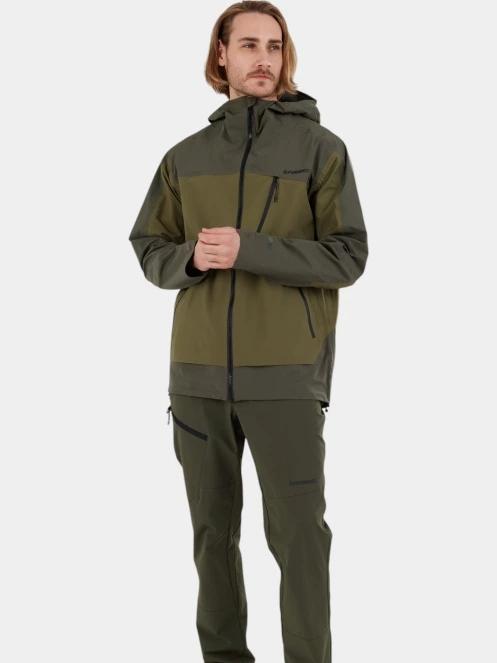 Fundango Levy 3L Jacket férfi héjkabát zöld színben 5