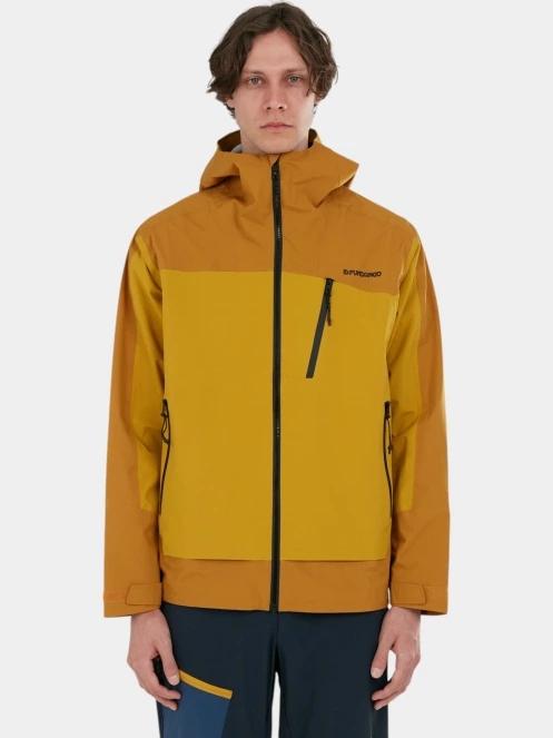Fundango Levy 3L Jacket férfi héjkabát barna színben 2