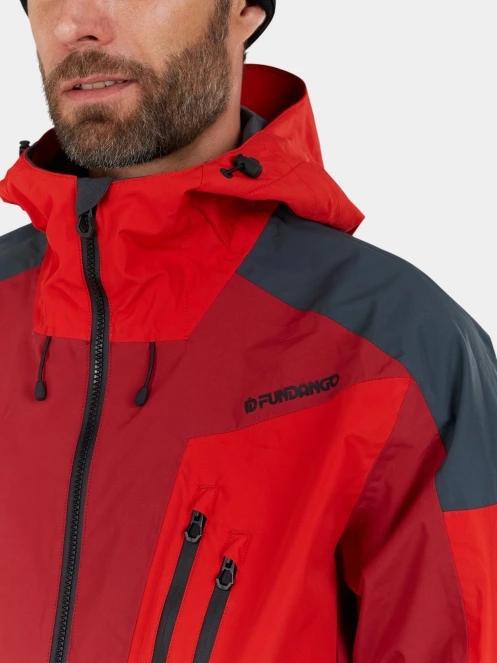 Fundango Rigel ECO 3L Jacket férfi síkabát piros színben 8