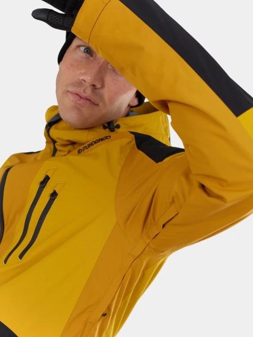 Fundango Rigel ECO 3L Jacket férfi síkabát sárga színben 7