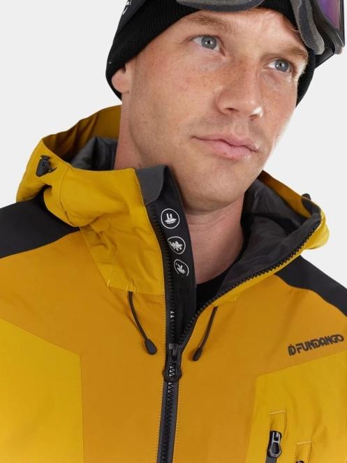 Fundango Rigel ECO 3L Jacket férfi síkabát sárga színben 8