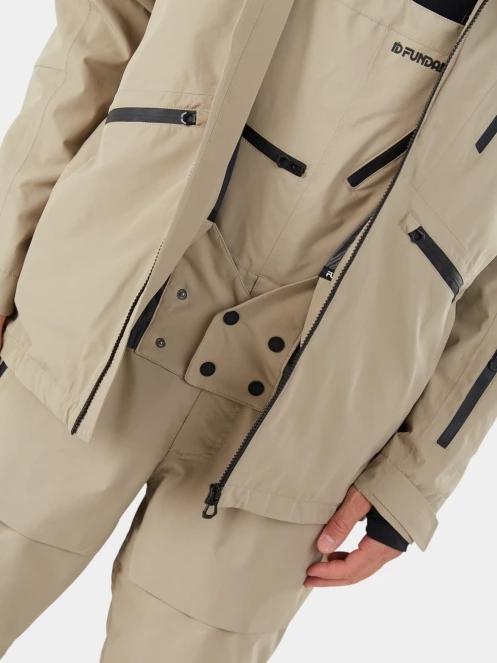 Fundango Rigel ECO 3L Jacket férfi síkabát homok színben 9
