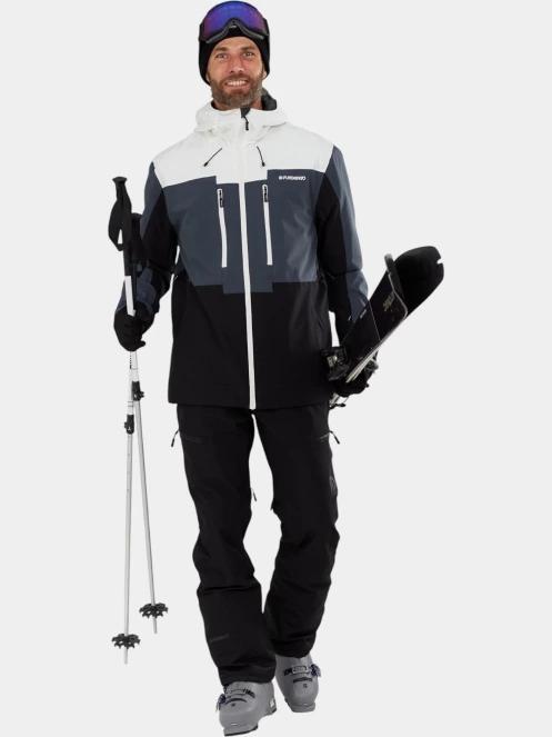 Fundango Nelson Allmountain Jacket férfi síkabát fehér színben 4