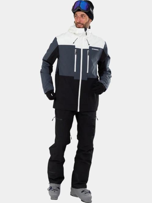 Fundango Nelson Allmountain Jacket férfi síkabát fehér színben 6