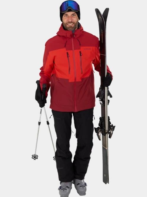 Fundango Nelson Allmountain Jacket férfi síkabát piros színben 4