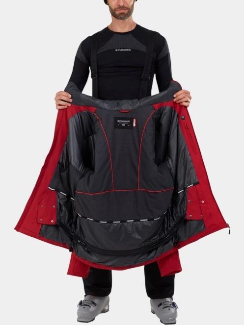 Fundango Nelson Allmountain Jacket férfi síkabát piros színben 5
