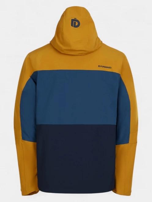 Fundango Nelson Allmountain Jacket férfi síkabát sárga színben 11