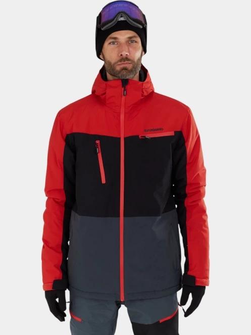 Fundango Horatio Allmountain Jacket férfi síkabát piros színben 2