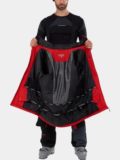 Fundango Horatio Allmountain Jacket férfi síkabát piros színben 5