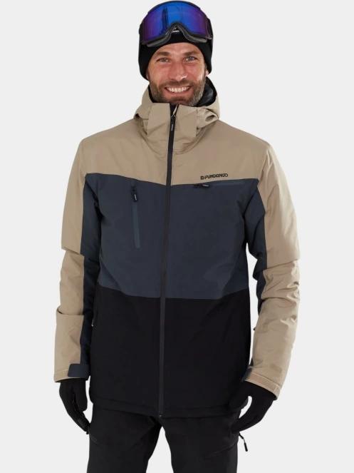 Fundango Horatio Allmountain Jacket férfi síkabát homok színben 2
