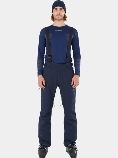 Fundango Teak Pants férfi sínadrág sötétkék színben 2