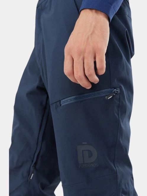 Fundango Teak Pants férfi sínadrág sötétkék színben 6