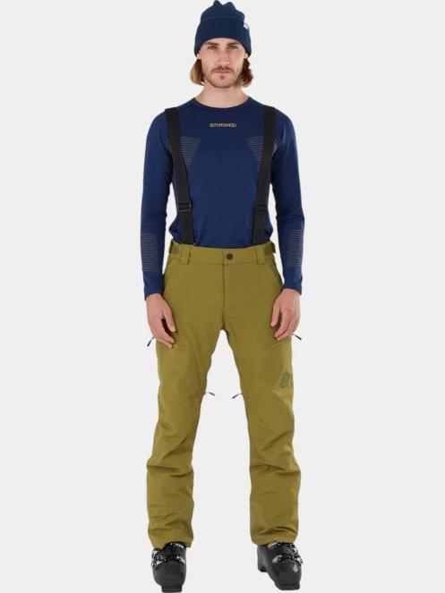 Fundango Teak Pants férfi sínadrág zöld színben 2