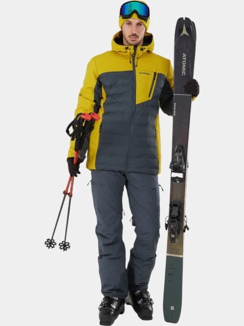 Fundango Teak Pants férfi sínadrág szürke színben 5