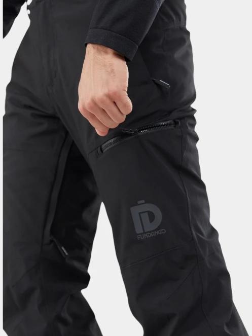 Fundango Teak Pants férfi sínadrág fekete színben 6