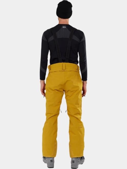 Fundango Teak Pants férfi sínadrág sárga színben 3