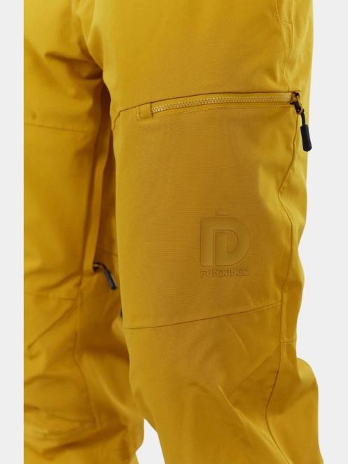Fundango Teak Pants férfi sínadrág sárga színben 8