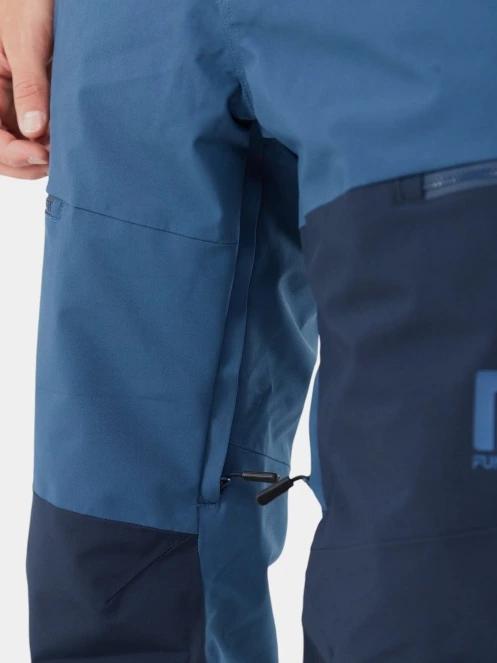 Fundango Teak Colourblock Pants férfi sínadrág kék színben 7