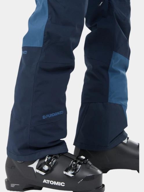 Fundango Teak Colourblock Pants férfi sínadrág kék színben 8