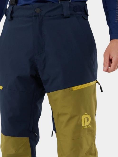Fundango Teak Colourblock Pants férfi sínadrág zöld színben 6