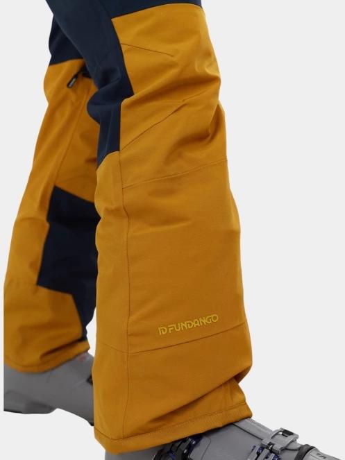 Fundango Teak Colourblock Pants férfi sínadrág sötétkék színben 7