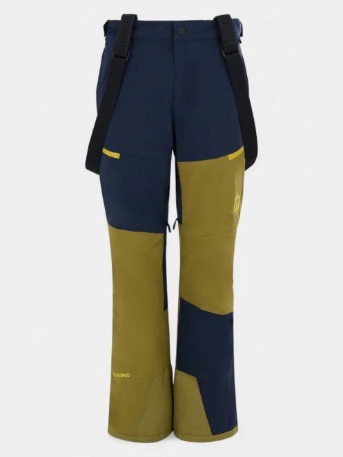 Fundango Teak Colourblock Pants férfi sínadrág sötétkék színben 9