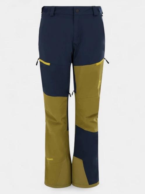 Fundango Teak Colourblock Pants férfi sínadrág sötétkék színben 10