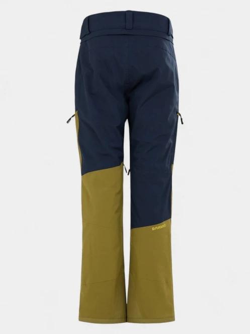 Fundango Teak Colourblock Pants férfi sínadrág sötétkék színben 11