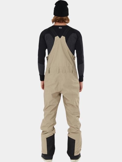 Fundango Benton 3L Bib Pants férfi sínadrág homok színben 3