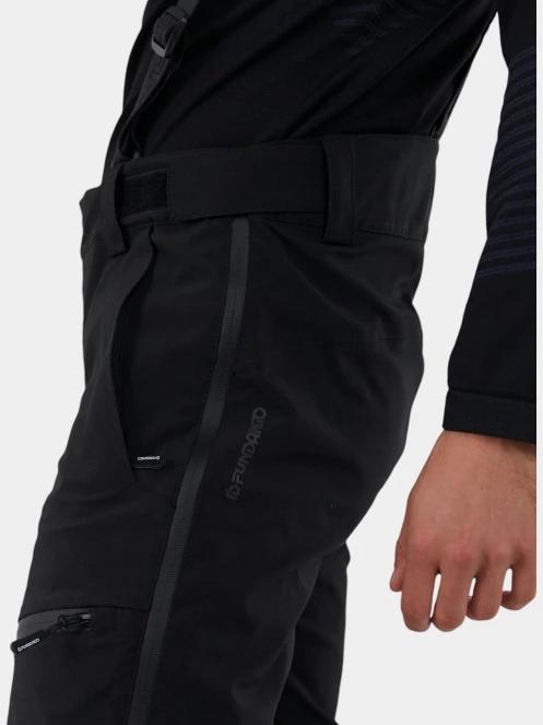 Fundango Mugo Fullzip Pants férfi sínadrág fekete színben 6