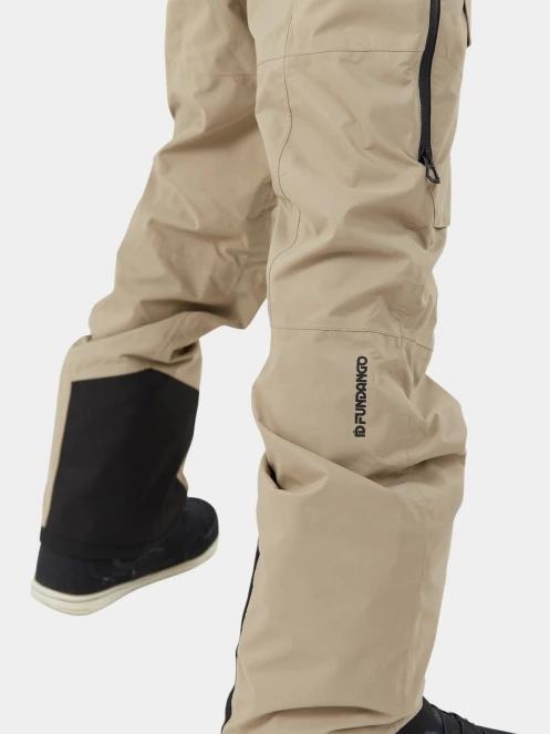 Fundango Benton ECO 3L Bib Pants héjnadrág homok színben 9