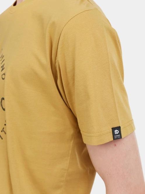Fundango Basic-T Logo 04 férfi rövid ujjú póló oliva színben 7