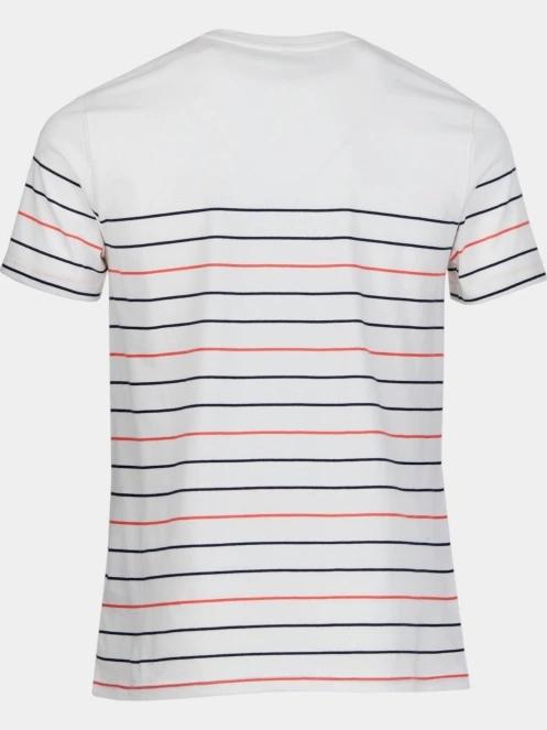 Fundango Jaggy Pocket T-shirt férfi rövid ujjú póló piros színben 8