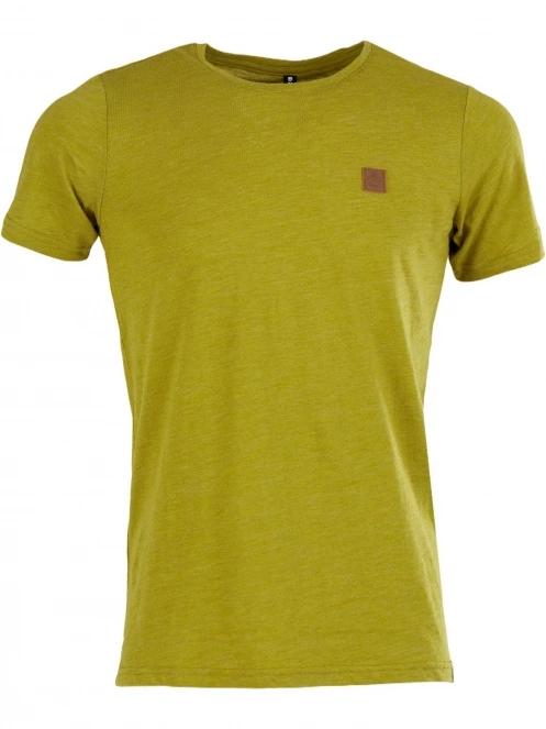 Fundango Jaggy Structured T-Shirt férfi rövid ujjú póló zöld színben 7