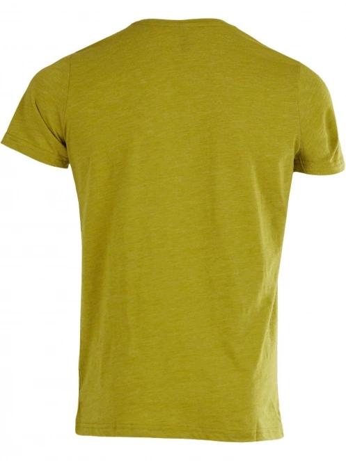 Fundango Jaggy Structured T-Shirt férfi rövid ujjú póló zöld színben 8