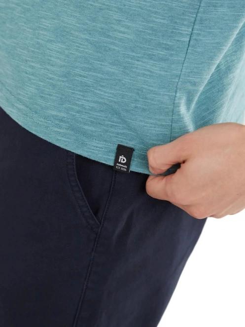 Fundango Jaggy Structured T-Shirt férfi rövid ujjú póló világoskék színben 6