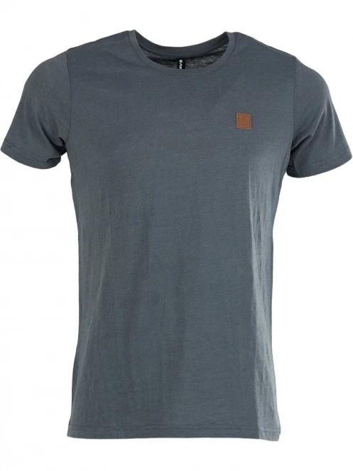 Fundango Jaggy Structured T-Shirt férfi rövid ujjú póló szürke színben 7