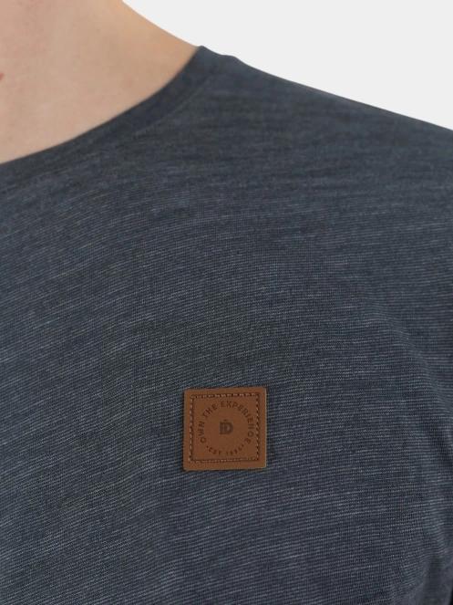 Fundango Jaggy Structured T-shirt férfi rövid ujjú póló szürke színben 6