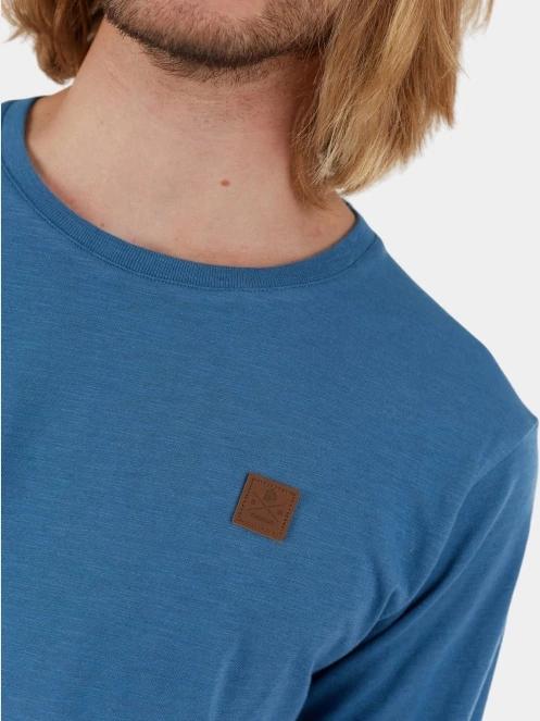 Fundango Justin Longsleeve T-shirt férfi hosszú ujjú póló kék színben 6