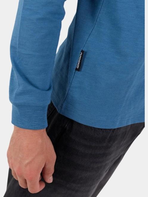 Fundango Justin Longsleeve T-shirt férfi hosszú ujjú póló kék színben 7