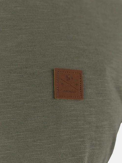 Fundango Justin Longsleeve T-shirt férfi hosszú ujjú póló zöld színben 5